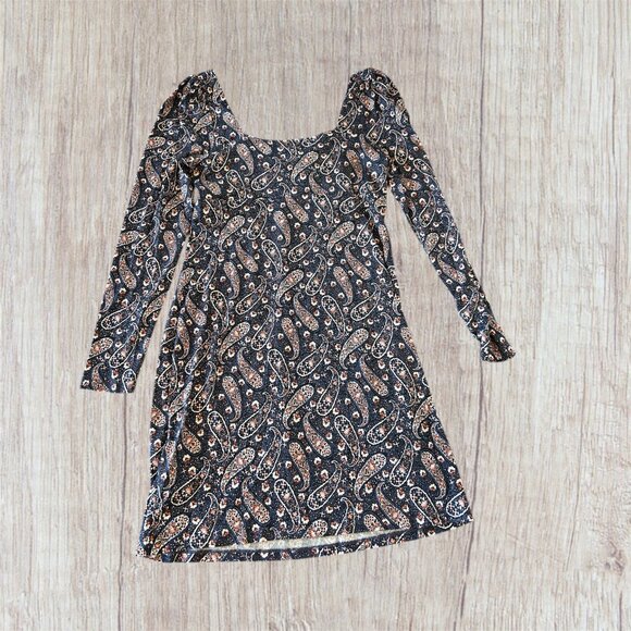 8 Boden Paisley Sweetheart Dress - Picture 2 of 3
